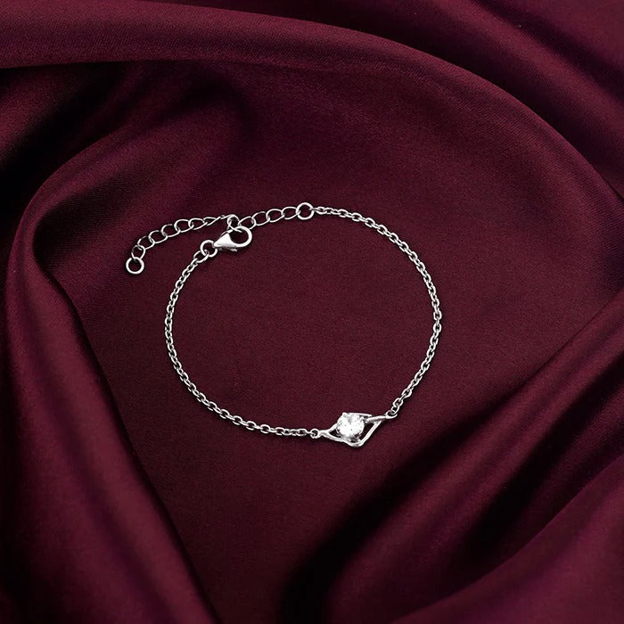 Silver Falling Dew Bracelet