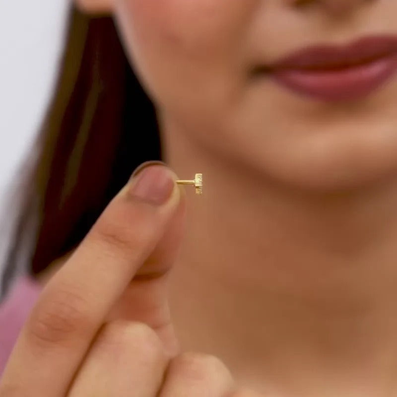 Anushka Sharma Golden Star Constellation Tiny Studs